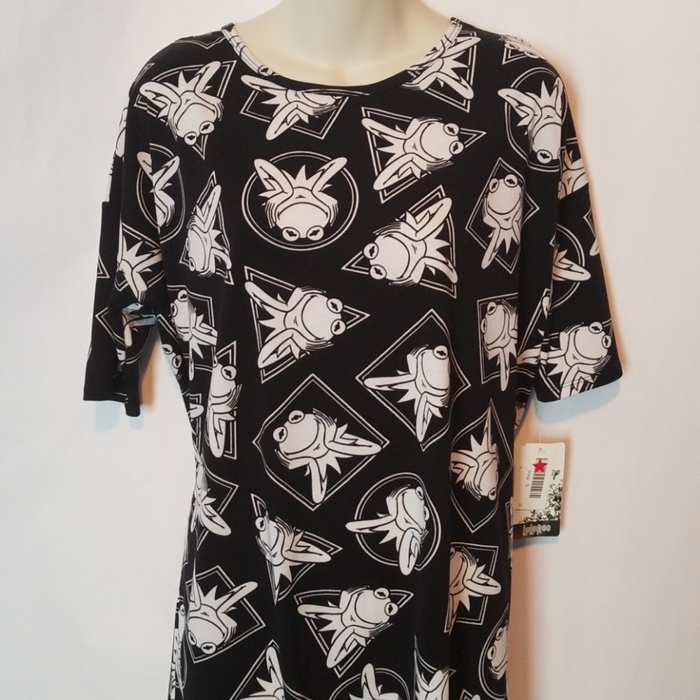 LuLaRoe/Disney Kermit the Frog Irma NWT